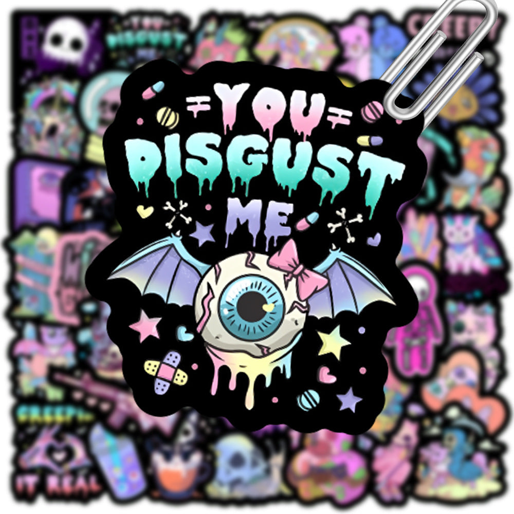 Computer Waterproof Halloween Graffiti Sticker